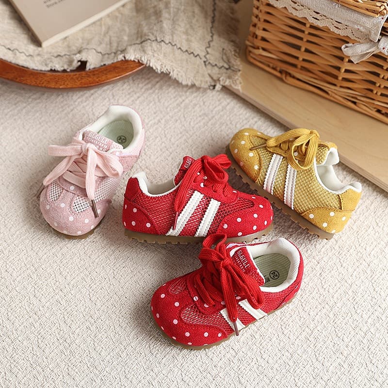 Soft-Soled Children's Breathable Mesh Shoes, Girls' Sports Shoes, Non-Slip Baby Toddler Shoes, Versatile Casual Shoes, Summer Rubber Shoes