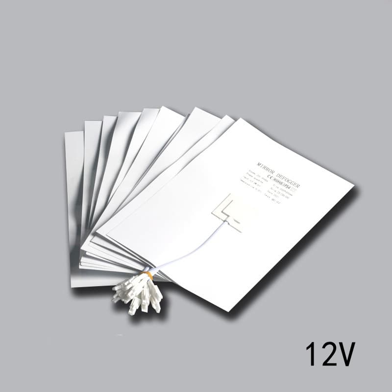 12V Smart Mirror Defogging Film, Anti-Fog Film Ultra-Thin Heating Sheet