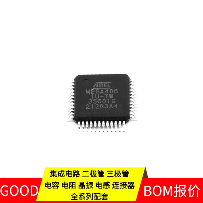 Atmega406-1Aau Lqfp-48(7X7) Ldl212Pu50R Df36079Gfzv Dmc2400