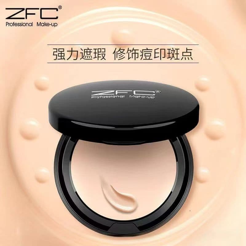 ZFC Meishi Flawless Foundation Cream Concealer, Covers Spots, Acne Scars, Oil Control, Waterproof, No Caking, Freckles, Professional Makeup Artist Use