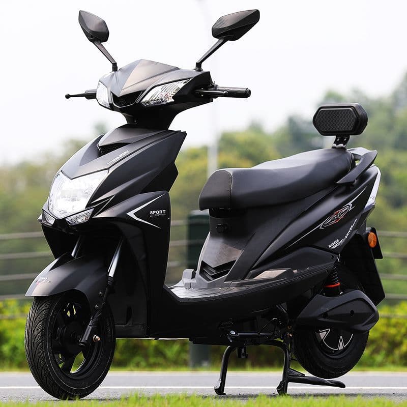 Electric Scooter 60V Adult Home Dual-Pedal Electric Motorcycle, New 72V Commuter Battery Scooter with Ultra Long Range