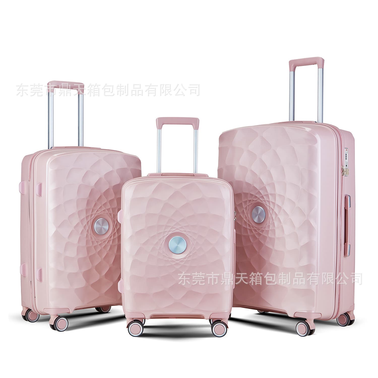 Factory New PP Luggage Suitcase Travel Case Luggage Export 3-4 Piece Set 20242