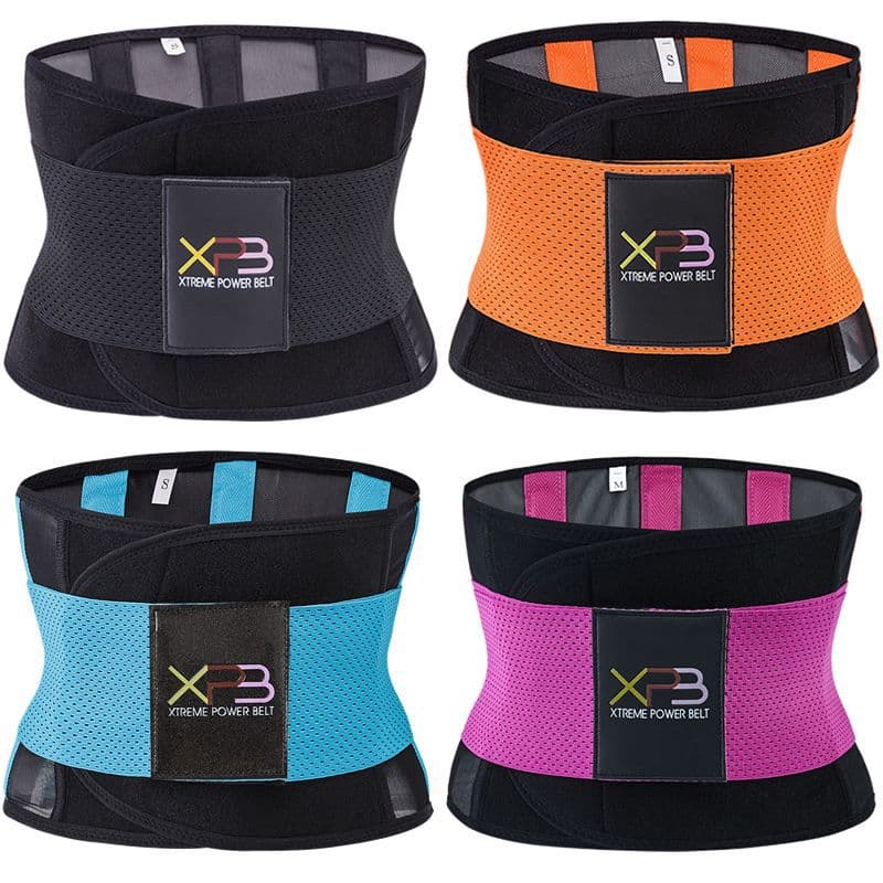 Unisex Mesh Breathable Shaping Waist Belt, Elastic Body Shaping Suit, Sports Fitness Waist Support and Abdominal Shaping Belt