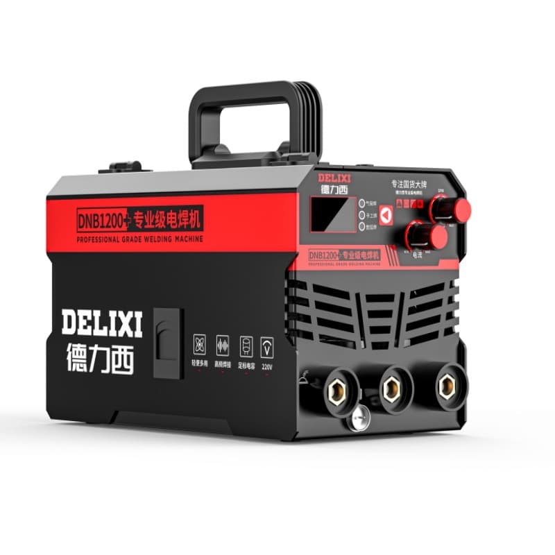Delixi 1200 Gasless MIG, Manual Arc, TIG Welder 3-in-1 Integrated Welding Machine Home Use 220V Full Set