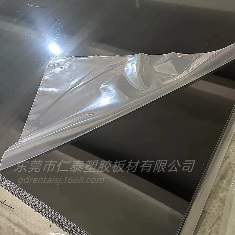 Factory direct black ABS board, matte ABS sheet, vacuum-formed display rack partition, HIPS roll material shelf.