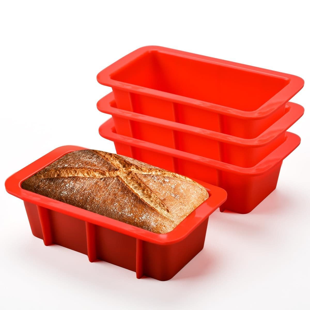 Wholesale Small Silicone Ice Cube Tray Mold, Freezing Tool, Toast Box Mold, Bread Mold, Cake Mold