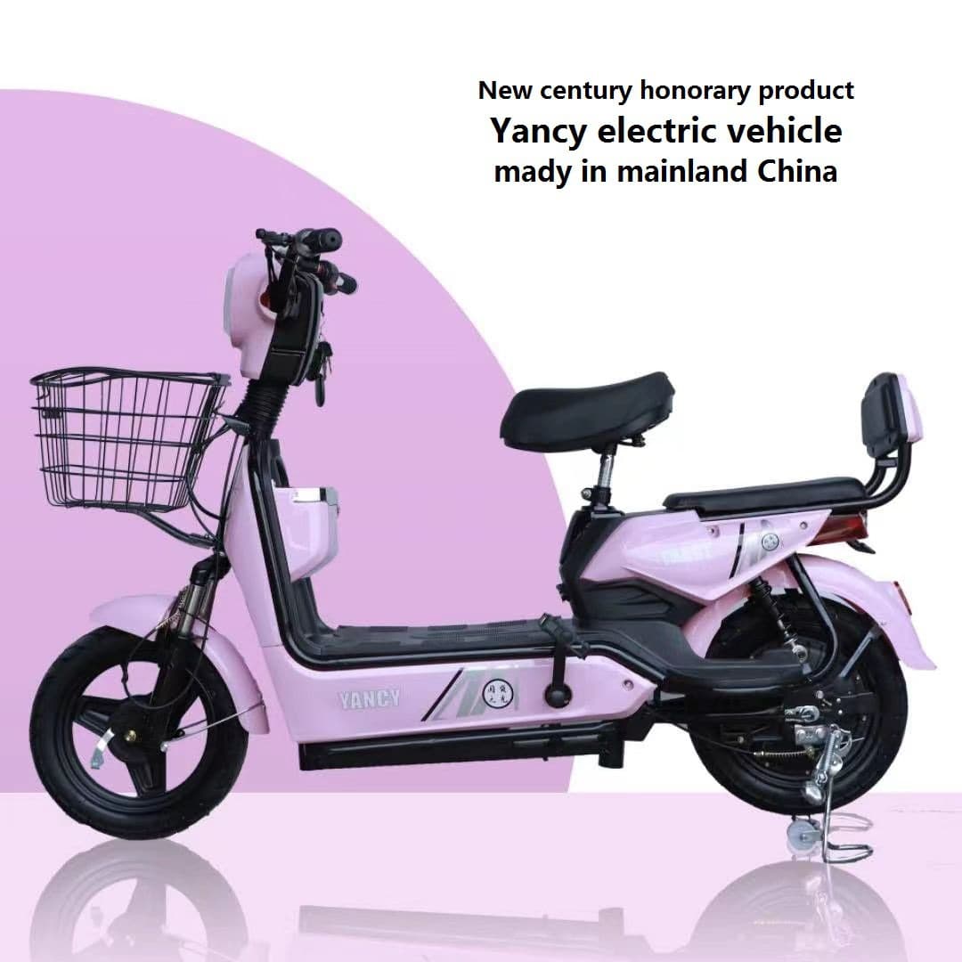 Wholesale Two-Wheeled Electric Bicycle 48V Electric Scooter Cross-Border Small Motorcycle Adult Electric Bike Dual-Person Factory