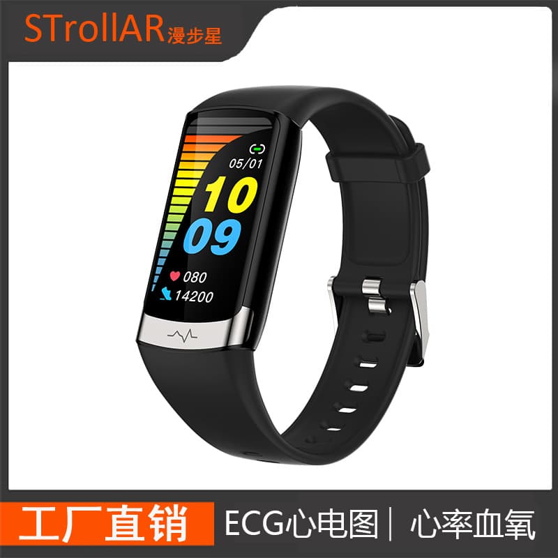 Cross-border New ST35 Smart Bracelet Watch Full Touch Screen Multi-Sport Mode Bluetooth Heart Rate Blood Oxygen Generation 1