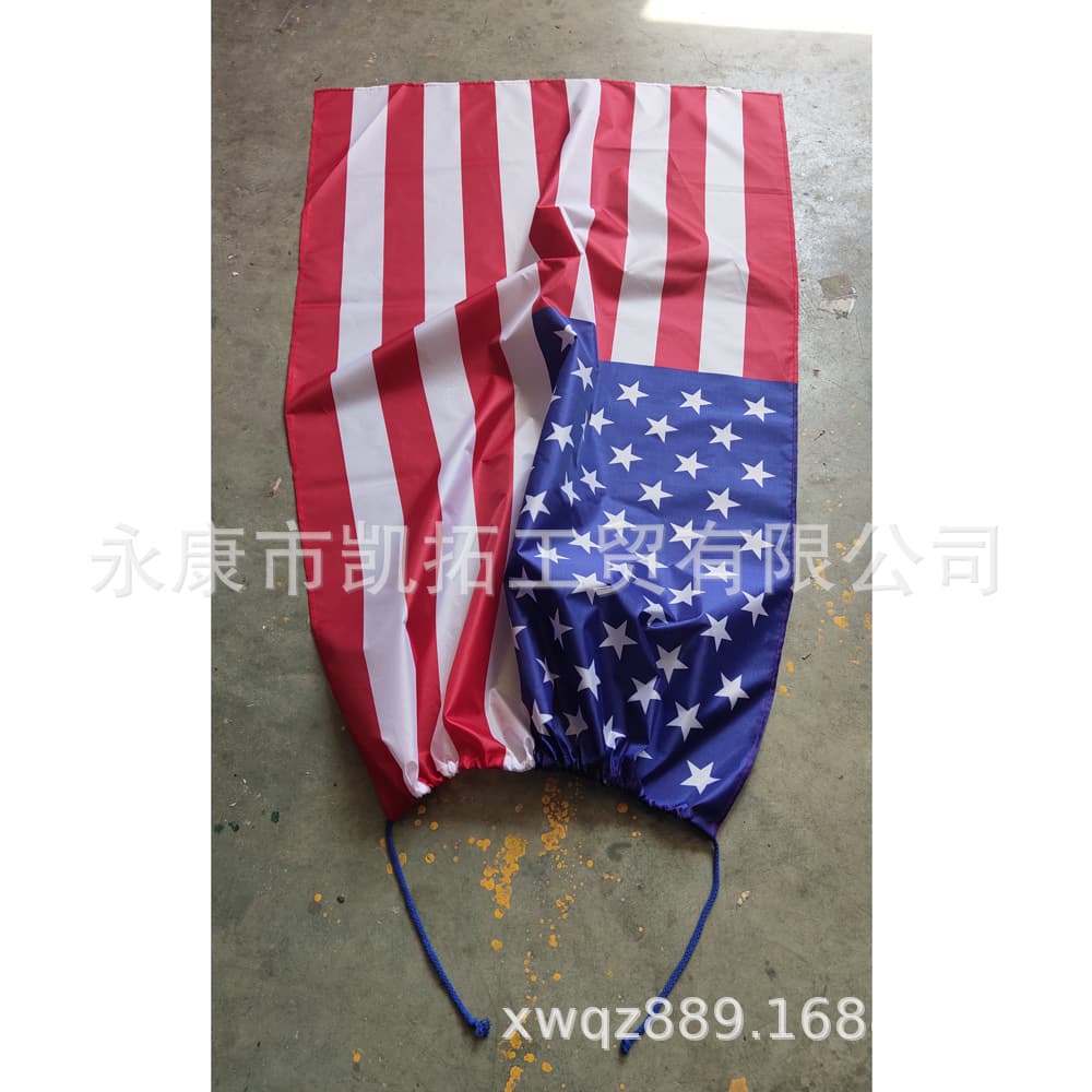 [Flag Factory] 60*100 American cape polyester flag clothing flag children's shawl flag
