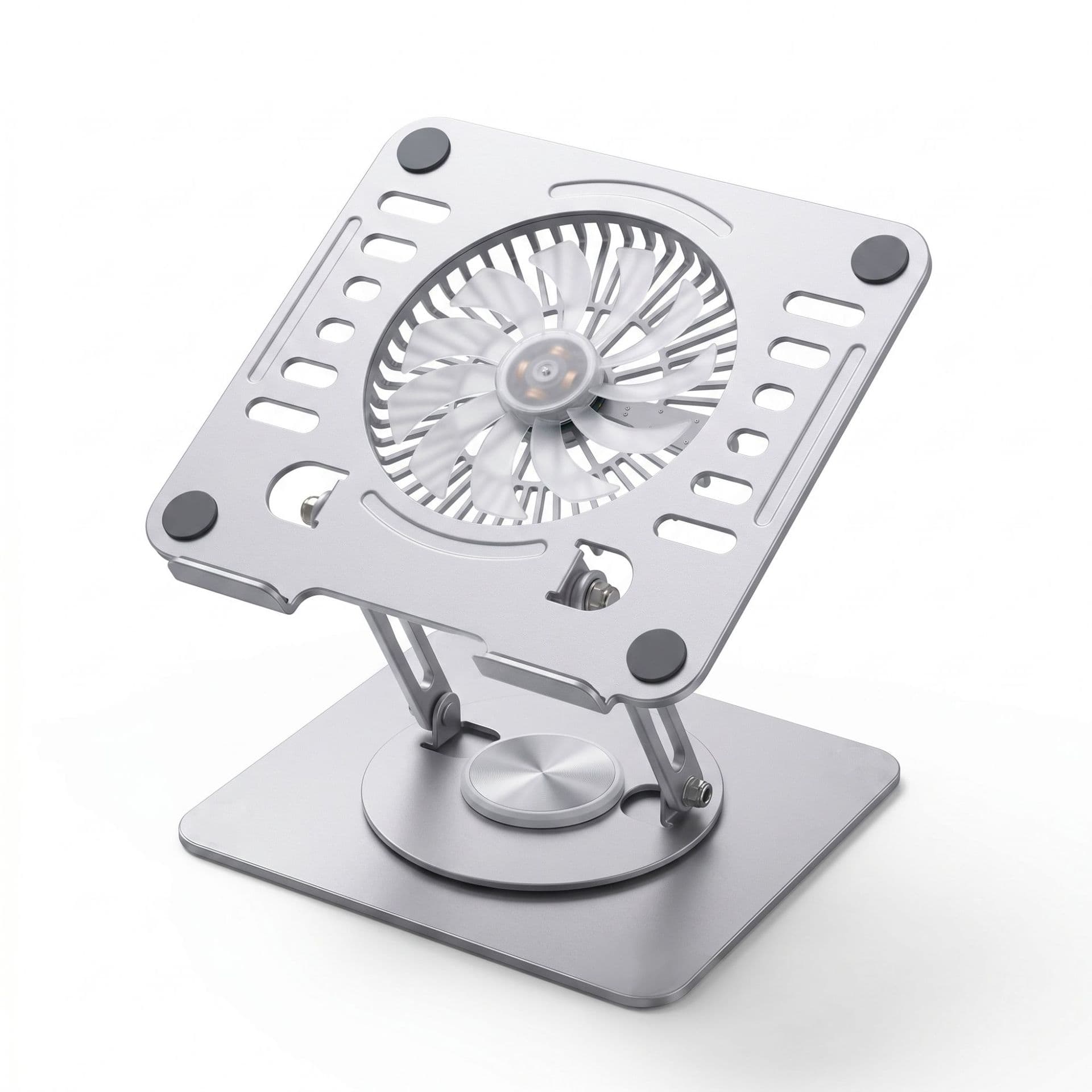 Cross-border Best-selling Cooling Laptop Stand Rotatable Foldable Office Desktop Riser Metal Holder