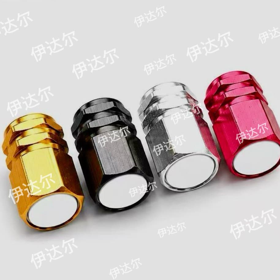 Aluminum Alloy Labeled Tire Valve Cap Car Tire Valve Stem Cap Personalized Tire Cap Car Labeled Valve Cap