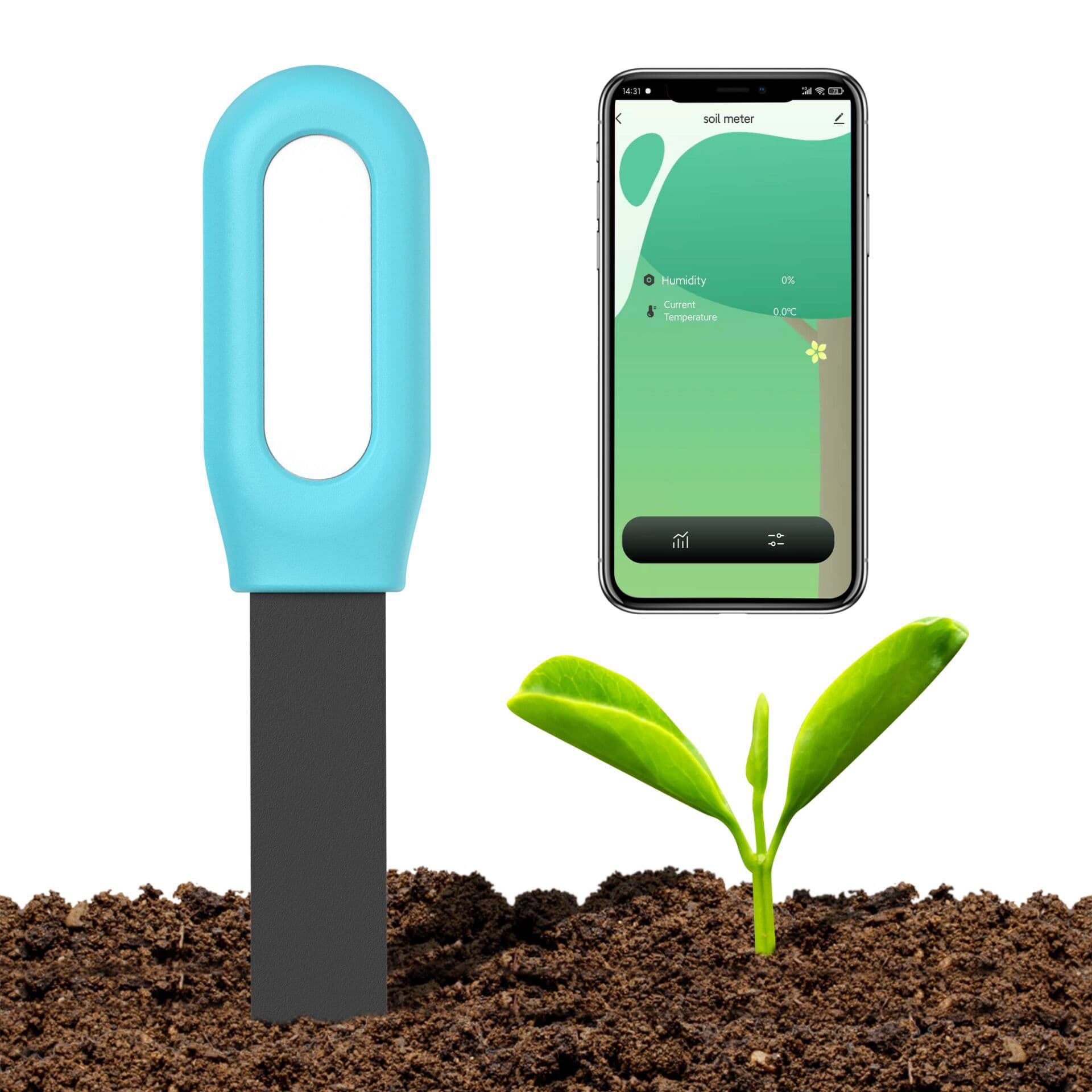 Cross-Border Smart Soil Moisture Detector Indoor Potted Plant Water Deficiency Alert Meter for Plant Cultivation Gardening New