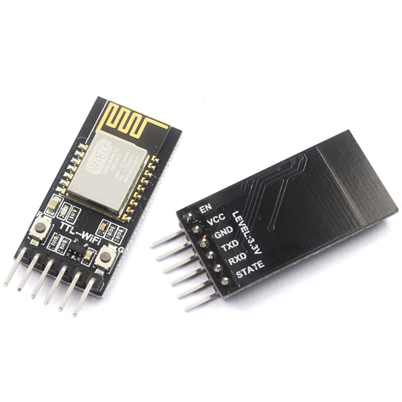 DT-06 Wireless WiFi Serial Transparent Transmission Module, TTL to WiFi compatible with Bluetooth, HC-06 interface, ESP-M2