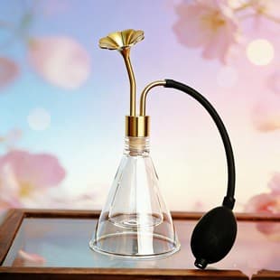Brass Aroma Bottle for Baijiu, Coffee Beans, Essential Oils, Tea, Perfume Tester Display Bottle Aroma Instrument