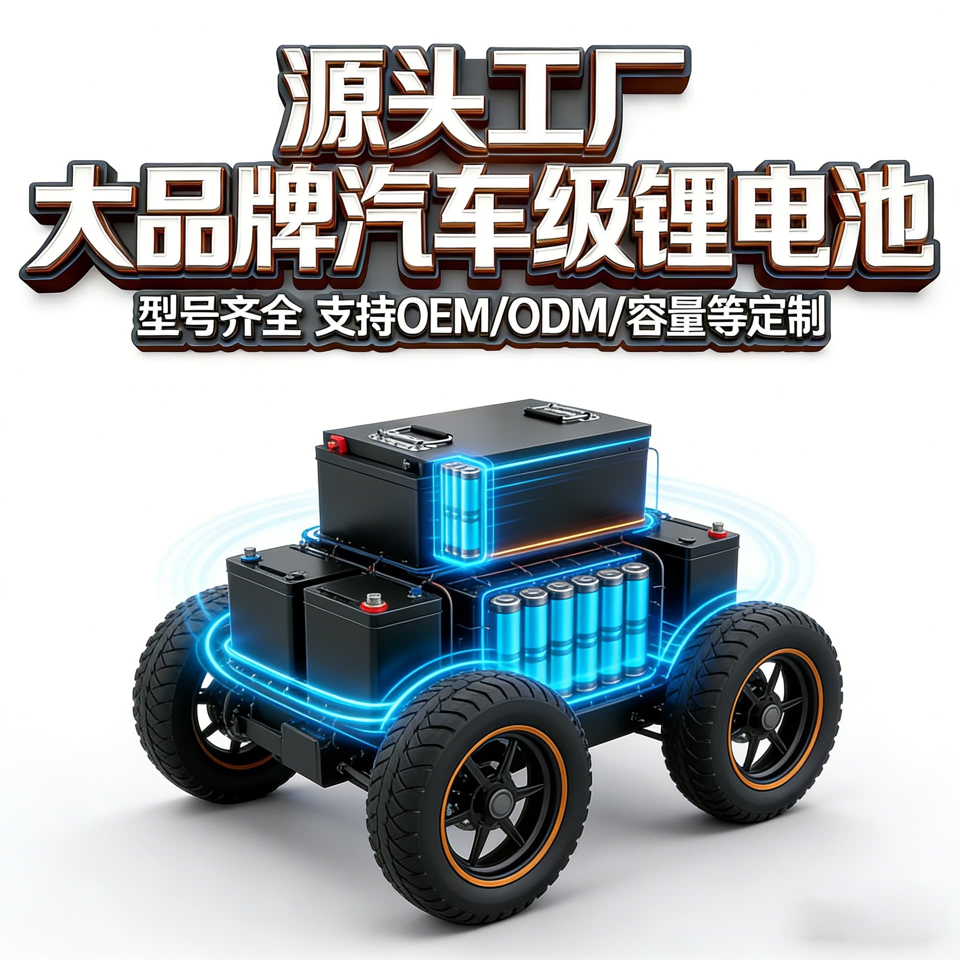 Source Factory BMS Overcharge Protection BYD CATL 48V Ternary Lithium LiFePO4 Large Cell Battery