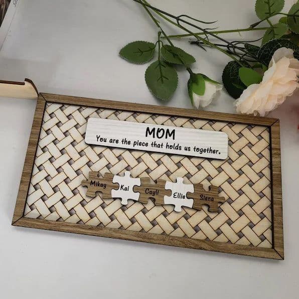 Cross-border Amazon Mother's Day Gift - Wooden Puzzle - Gift Ideas for Dad/Mom