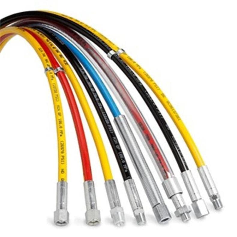 100MPA Hydraulic Hose Polyurethane UP Steel Wire Layer Wrapped 1000BAR kg High-Pressure Oil Tube for