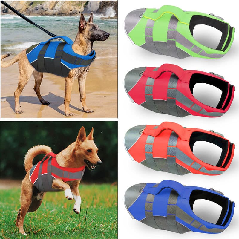 Dog Vest Life Jacket Reflective Striped Swimwear Bulk Dog Life Jacket