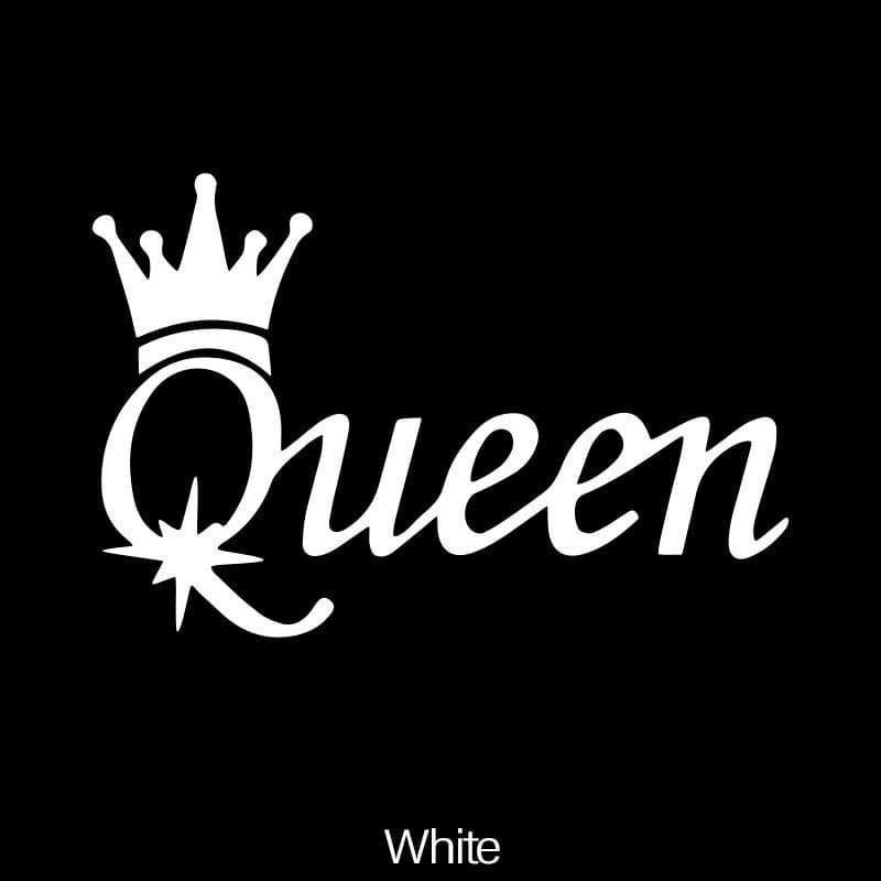 Cross-border Car Decoration Sticker Queen Crown Car Window Sticker Bumper Computer Motorcycle Sticker Vinyl Decal