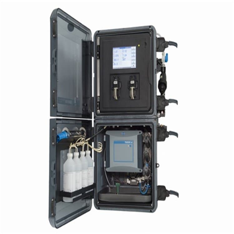 Hach MS6100 Online Analyzer for Residual Chlorine + Turbidity + pH + Conductivity, On-site Monitoring