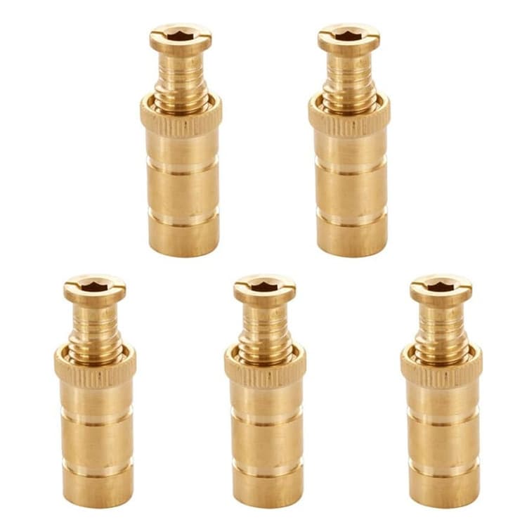 Cross-border new product hourleey brass pool cover anchor screw pool safety cover anchor replacement kit