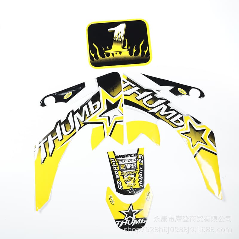 Dirt Bike Decal Sticker Kit for HONDA CRF50 CRF50 50-110CC Full Body Graphics