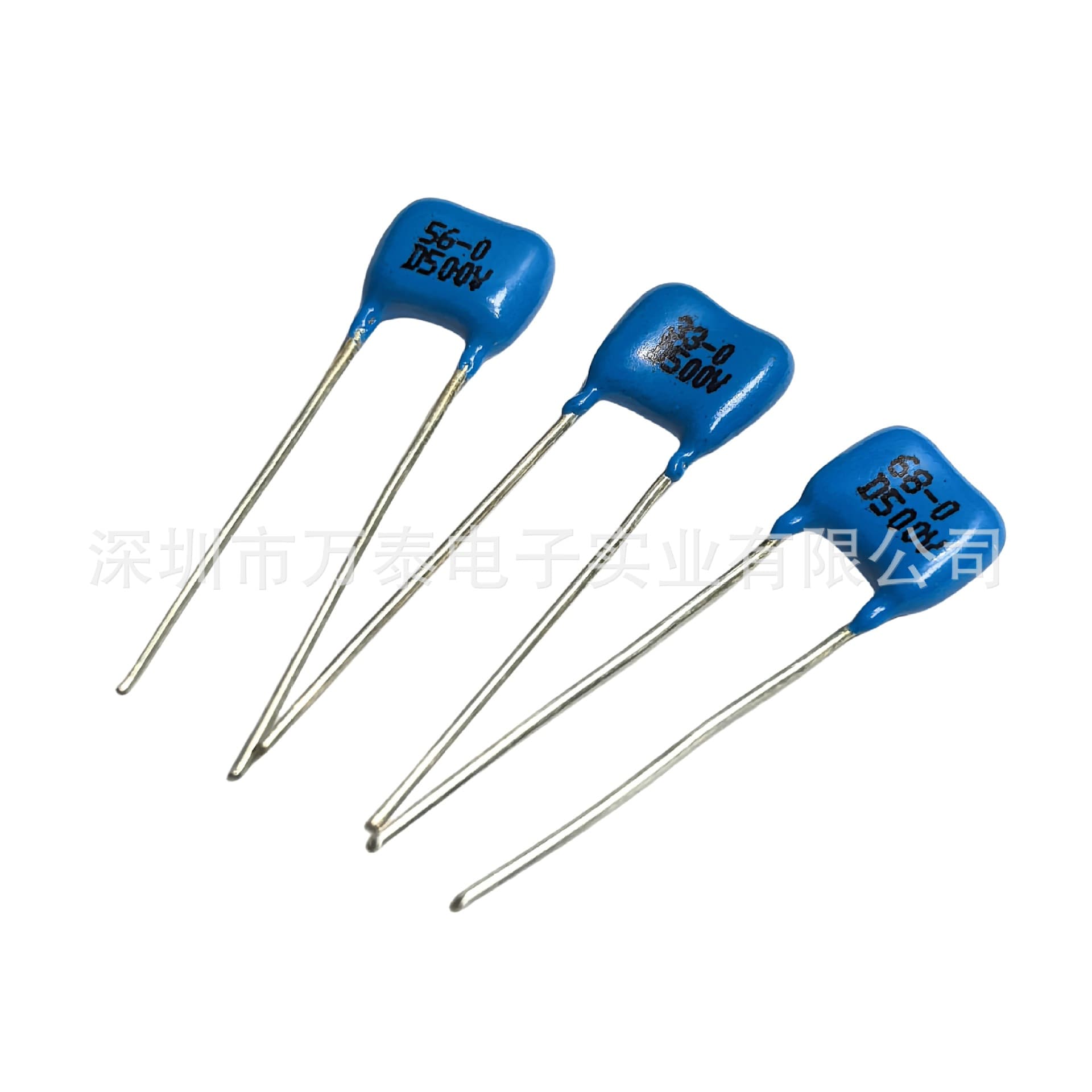 CY22 Monolithic Mica Capacitor 500V 10/15/22/27/33/39/47/56/68/75/82PF