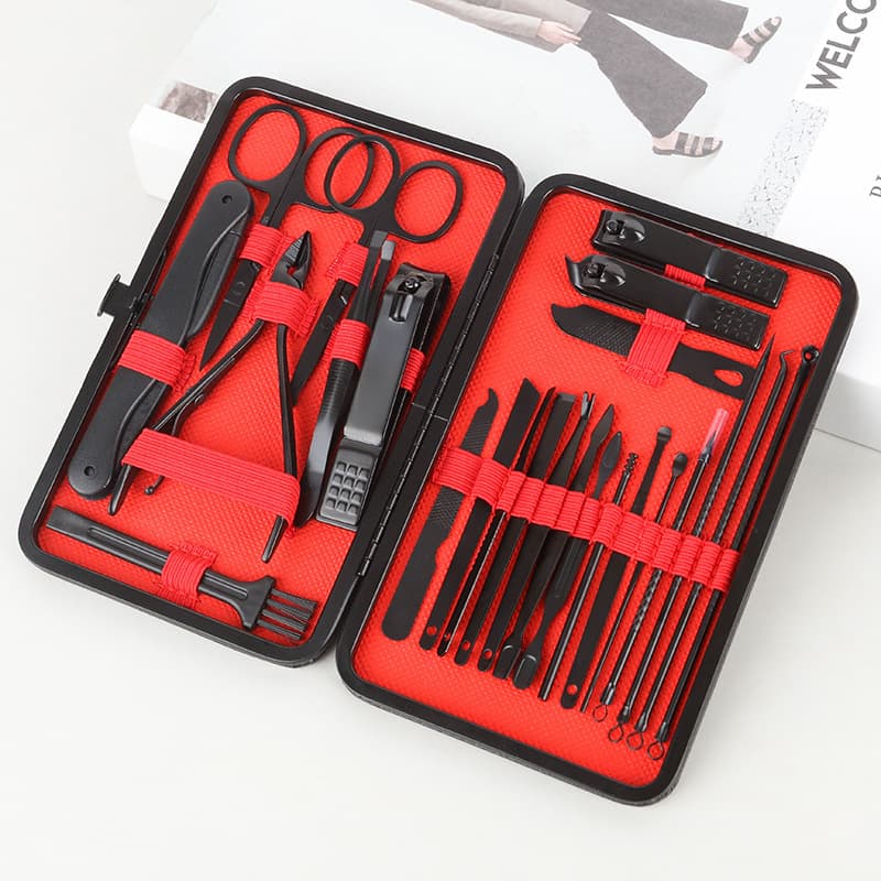Nail Clipper Set Cross-Border 24-Piece Beauty Set Manicure Tool Set Complete Nail Clipper Set