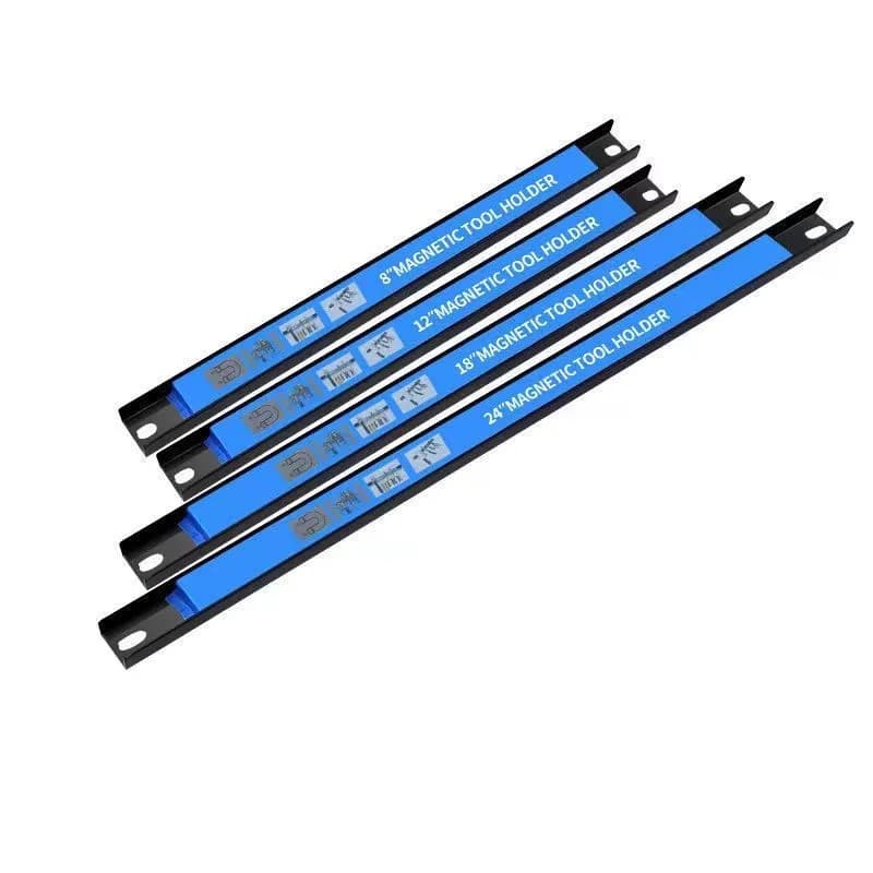 Magnetic Tool Holder Bar Strong Magnetic Tool Strip for Hardware Tool Storage, 8/12/18/24 Inch