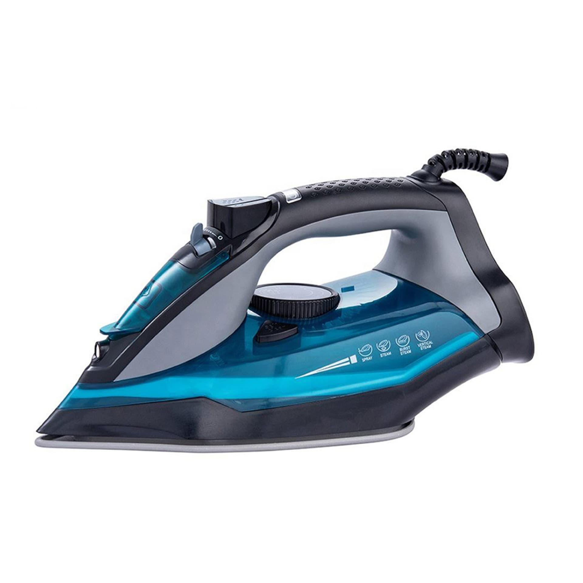 High-power electric iron (European standard 220V), steam iron, for ironing clothes, household appliance.
