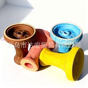 Cross-border Trade Source Arabic Hookah Bowl Shisha Ceramic Hookah Bowl Hookah Pot