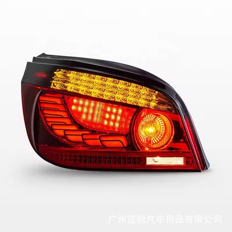 For BMW 5 Series E60 03-10 Tail Light Assembly 523i 530i Modified LED Running High Brightness Brake Light