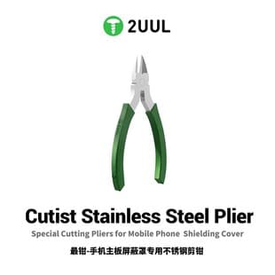 2UUL CT01 Professional Diagonal Cutting Pliers for Motherboard Shield Cover High Hardness Multifunctional Pliers