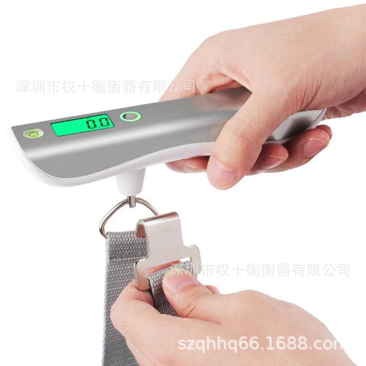 Precision Luggage Scale Portable Scale with Tape Measure Travel Bag Scale Electronic Express Scale Portable Scale 50kg Industrial Scale