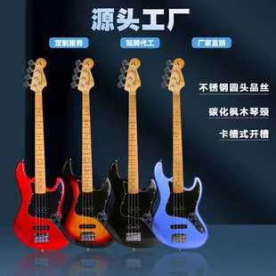 Foreign Trade Cross-border E-commerce Electric Bass BASS for Beginners Male Female Entry-Level Learning Guitar Factory