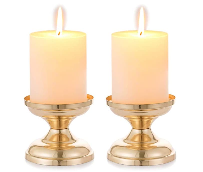 New European style Candlestick Western style iron candle lamp wedding decoration home decorations