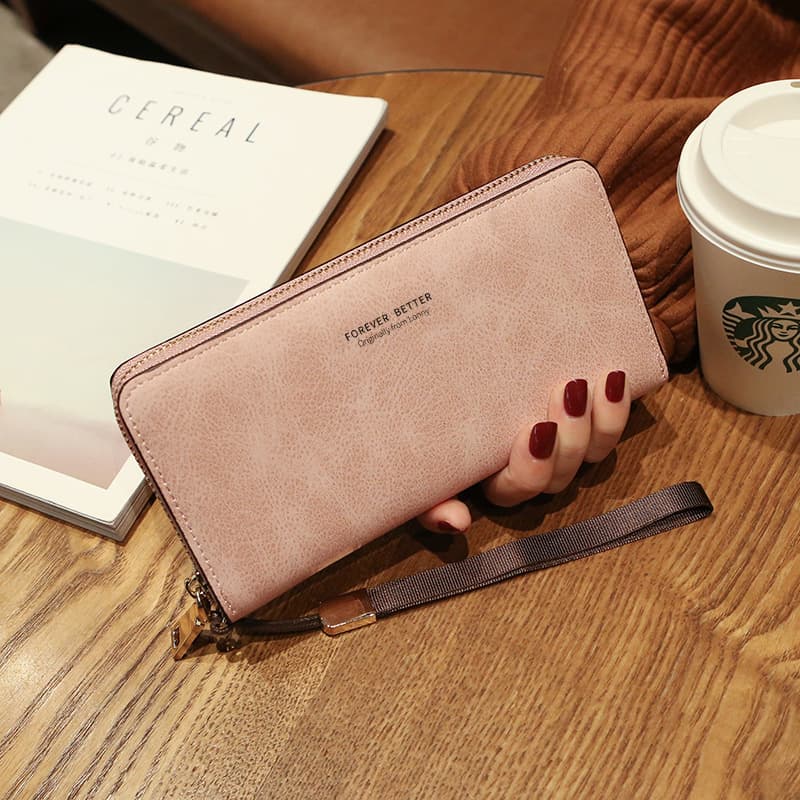 Ladies Long Wallet Korean Style Handbag Multi-function Card Phone Coin Purse Women's Clutch