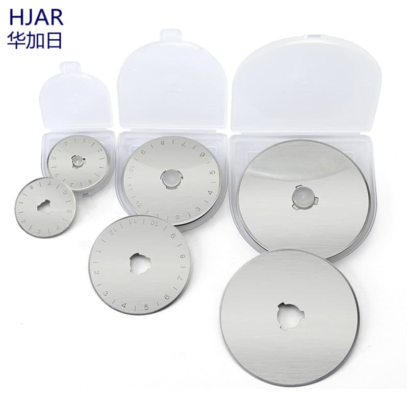 Small Round Knife Blades 28mm/45mm/60mm For Fabric Paper Cutting Circular Cutting Rolling Knife Blades