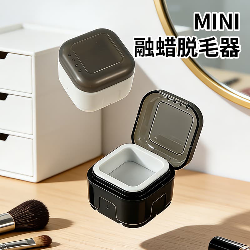 Cross-border Portable Mini Wax Melter Hair Remover with Smart Constant Temperature Heating, Detachable and Washable Hair Removal Kit for Smooth Hair Removal