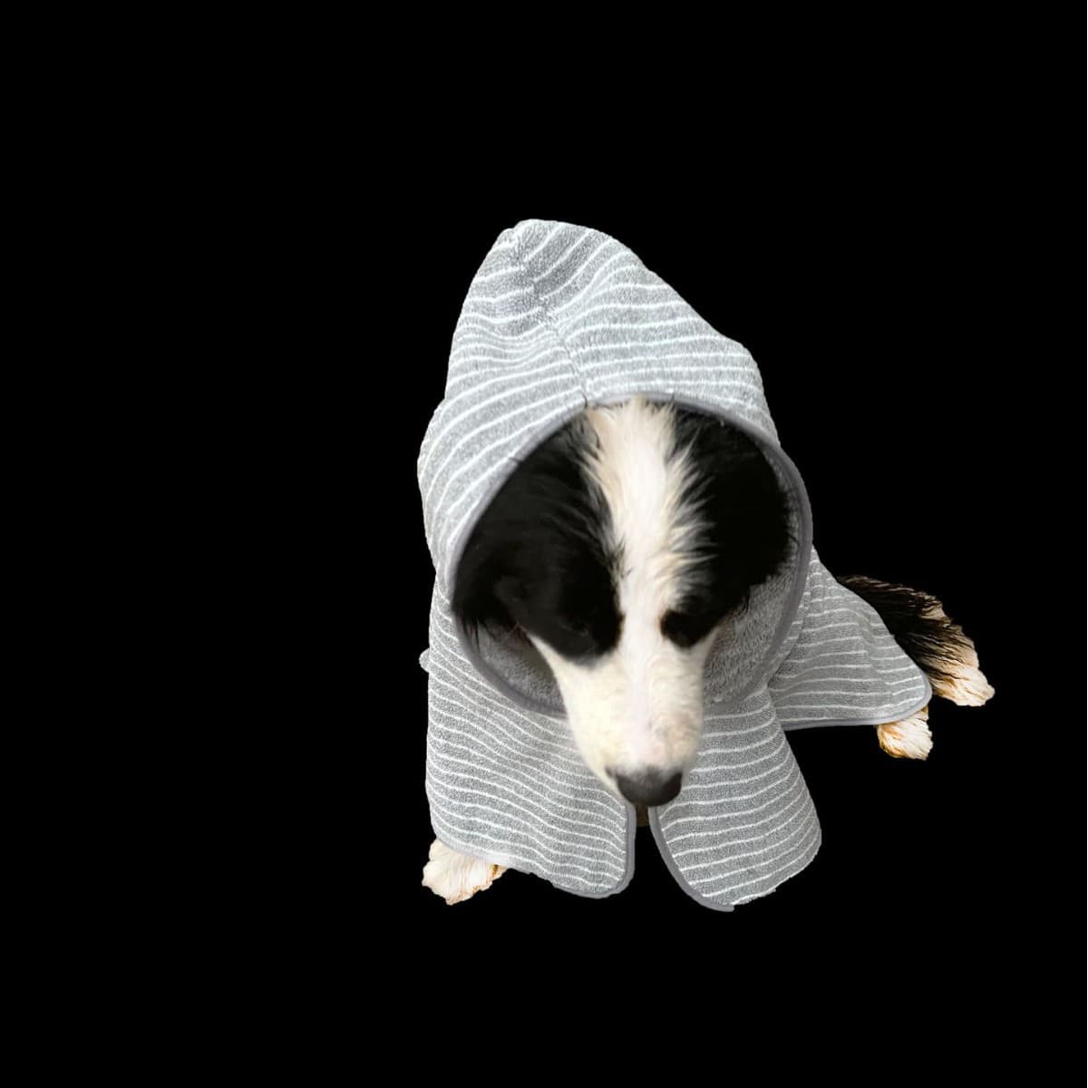Cross-border Drop Shipping Pet Bathrobe Thick Striped Bichon Yorkie Dog Pet Bathrobe Small Dog Pet