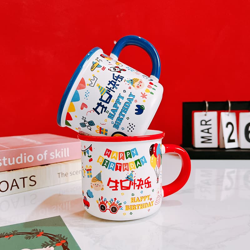 Ins cartoon cute children's birthday gift 100th birthday banquet gift for girls and boys