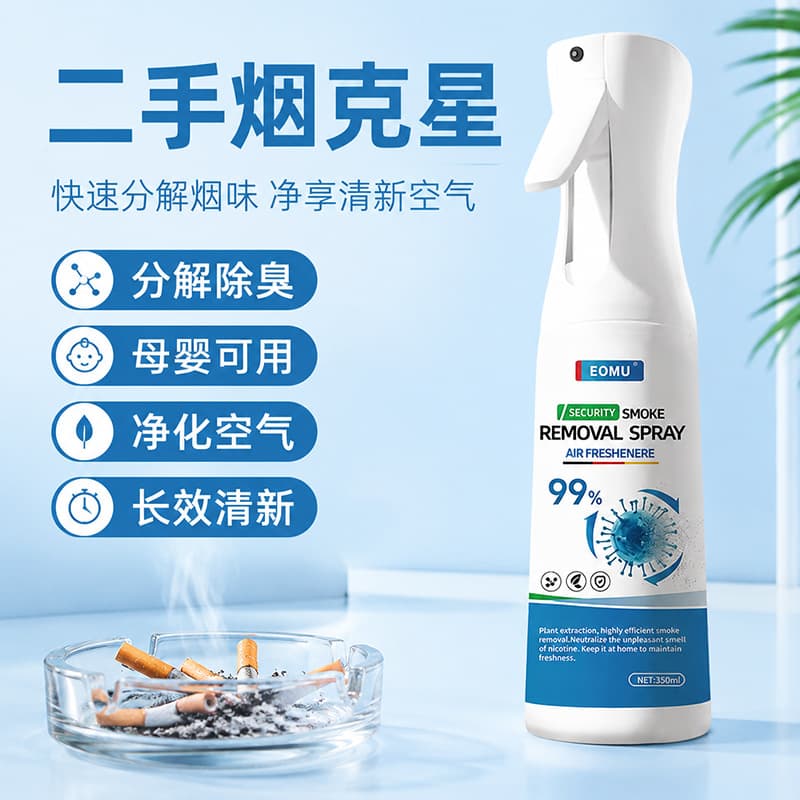 Smoke Odor Spray - Smoke Odor Remover for Indoor, Clothes, Clothing, BBQ Smell, Secondhand Smoke, Air Freshener