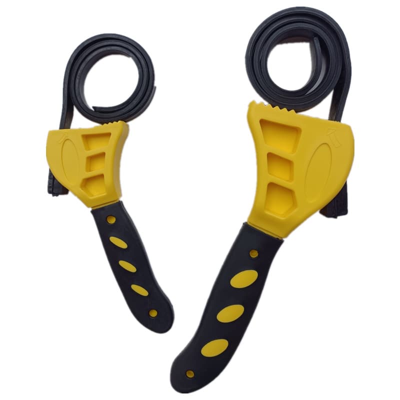 6-inch 8-inch Multi-Function Belt Wrench Adjustable Plastic Bottle Opener Automotive Filter Multi-Purpose Hardware Tool