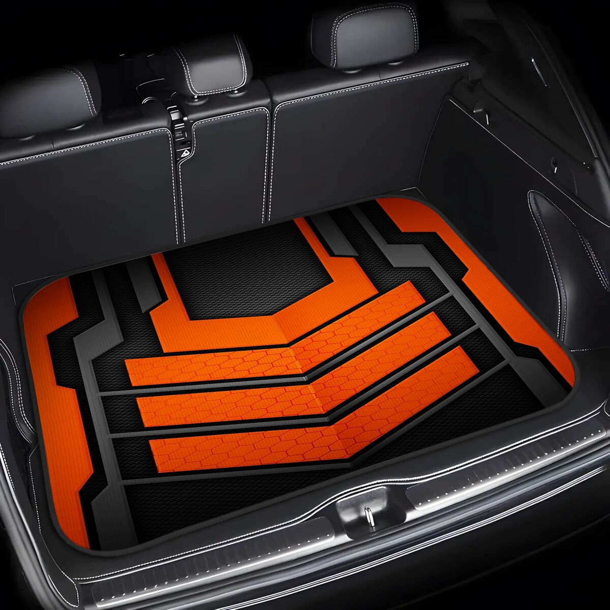 Cool Pattern Car Trunk Mat Universal Size Car Trunk Cargo Protection Mat Outdoor Picnic Mat Cross-border