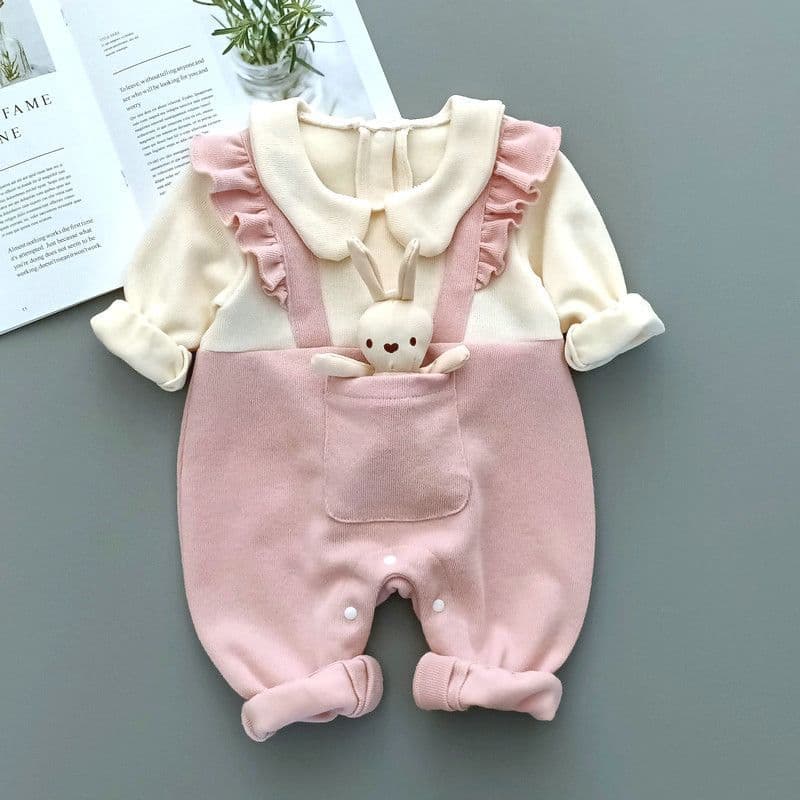 2026 Baby New Bodysuit Spring Baby Romper Newborn 0-18 Months Autumn Boys Outfit Full Moon Girls