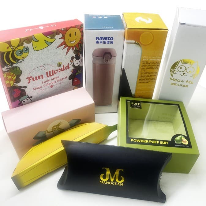 Color and Monochrome Paper Box Paper Card Self-Adhesive PET/PCV Printing Proofing Sample Materials Custom Order