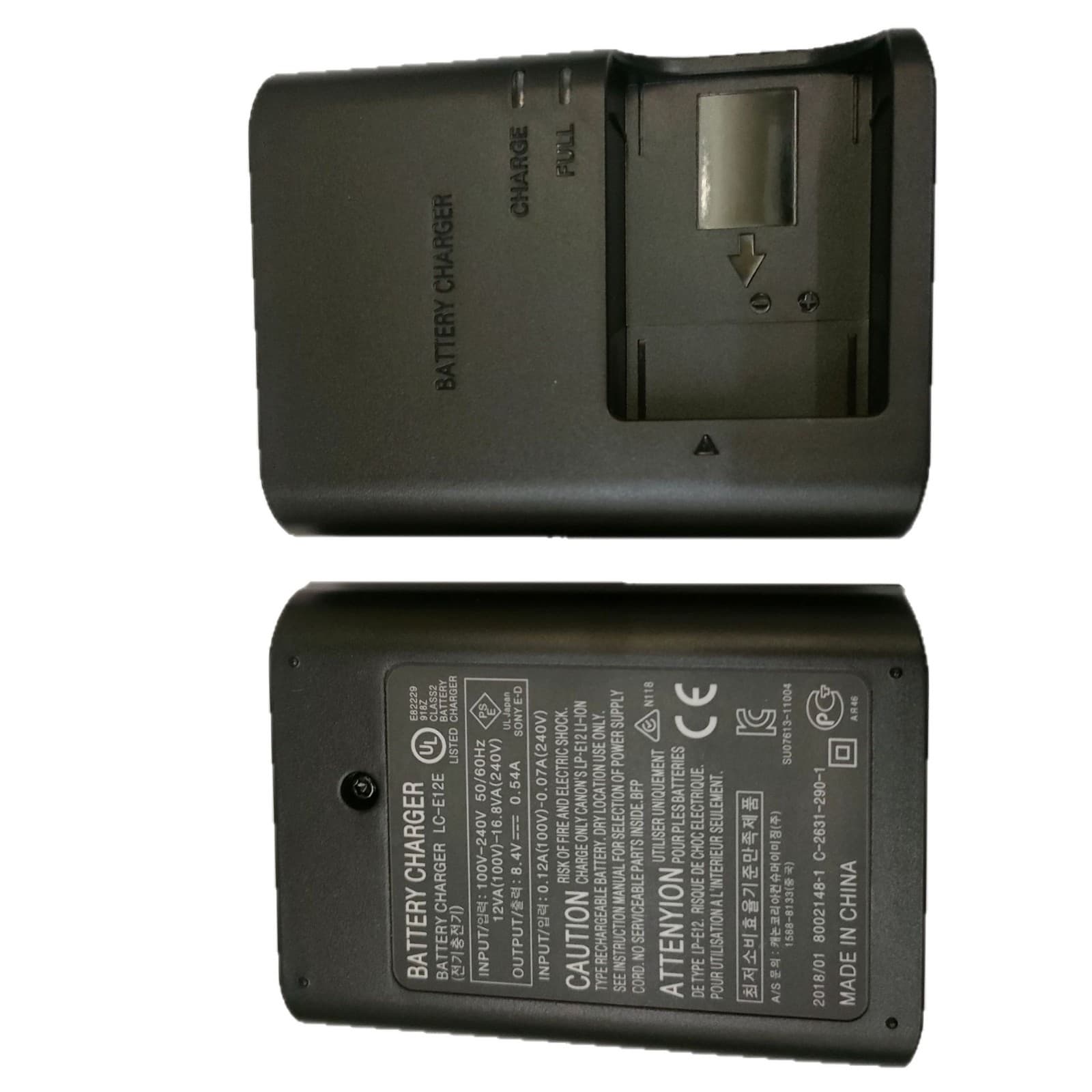Battery Charger for Sony Nikon Canon Cameras, DSLR Battery Charger Cradle