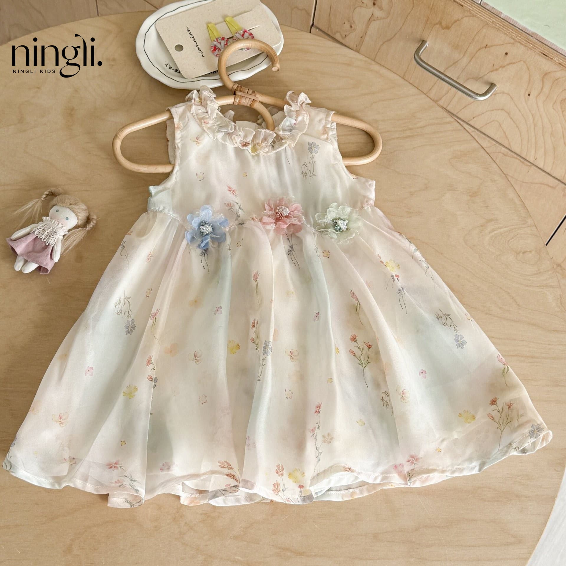 Ningli Girls Dress Summer New Baby Birthday Dress Children Princess Dress Toddler Girl Gown