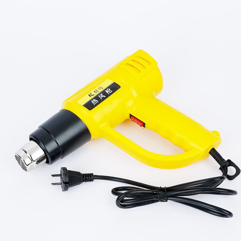 Factory Direct High Power 2000W Constant Temperature Heat Gun with Customizable Plug, for Heat Shrink Bags, Shrink Film, and Film Application