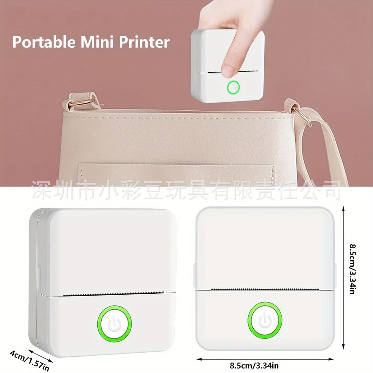 Cross-border Mini Portable Printer X6 Photo Search Question Thermal Printing Student Mistake Notebook Factory